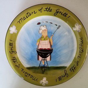 Masters Of The Grill 11" Plate